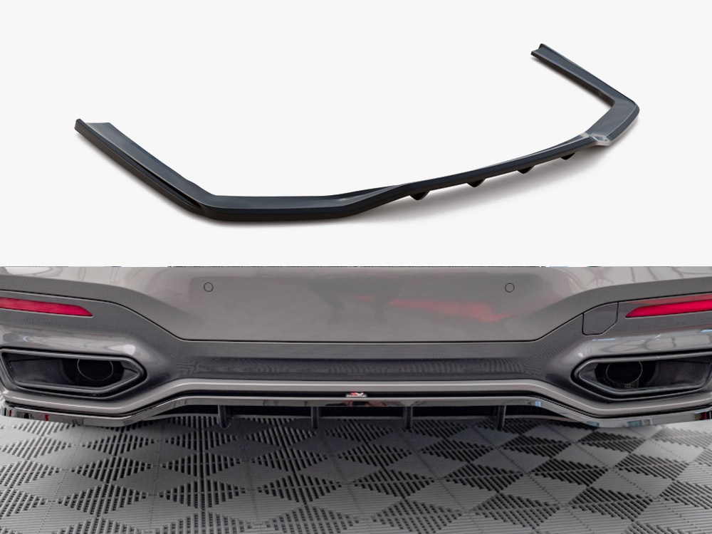 Rear Splitter (Vertical Bars) V.1 BMW 7 M-Pack G11 / G12 Facelift - 1 