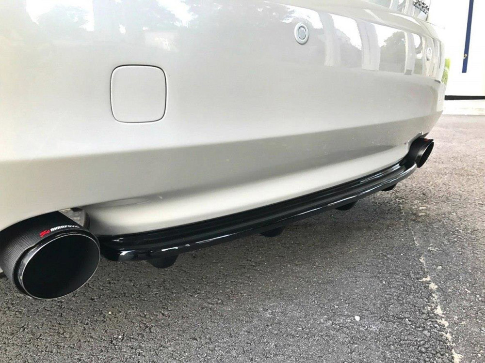 Central Rear Splitter (Vertical Bars) Lexus GS 300 Mk3 Facelift  - 3 