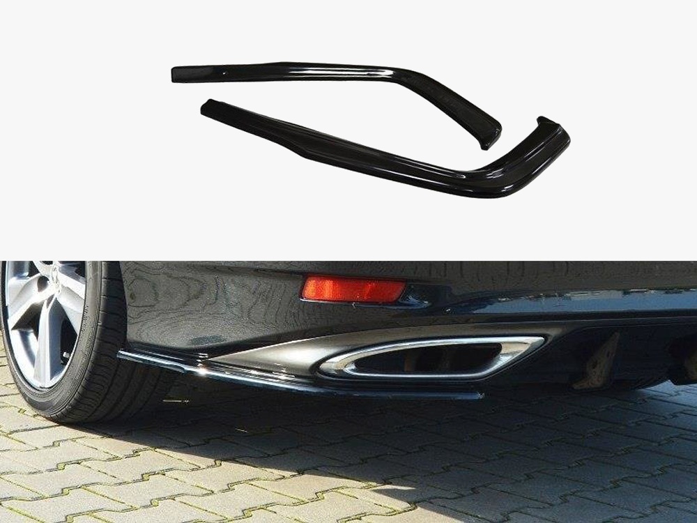 Rear Side Splitters Lexus GS Mk4 Facelift T - 1 