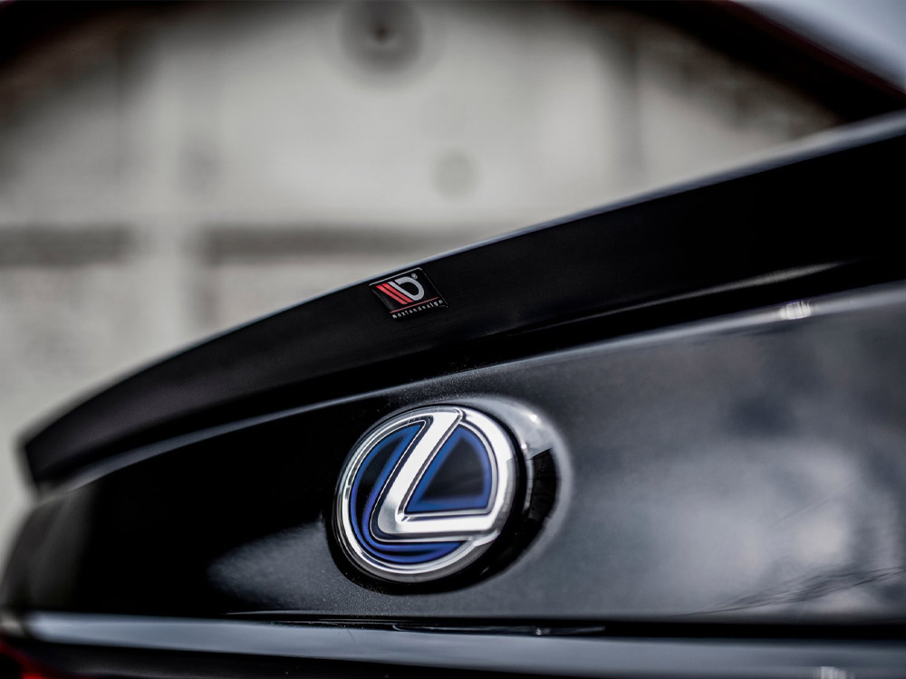 Spoiler CAP Lexus LS MK4 Facelift (2012-2017) - 6 