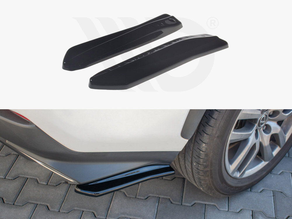 Rear Side Splitters Lexus NX Facelift (Hybrid) (2017-) - 1 