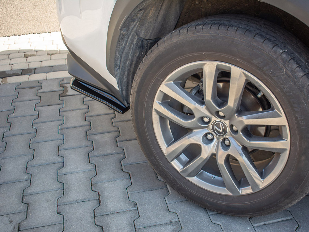 Rear Side Splitters Lexus NX Facelift (Hybrid) (2017-) - 4 
