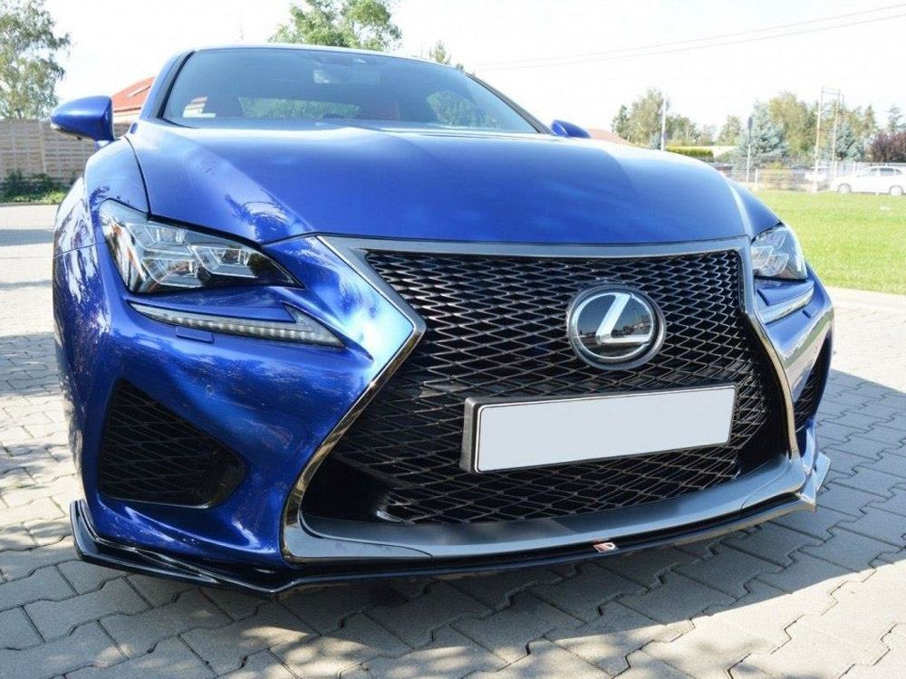 Front Splitter V.1 Lexus RC F (2014-2019) - Carbon Look - 4 