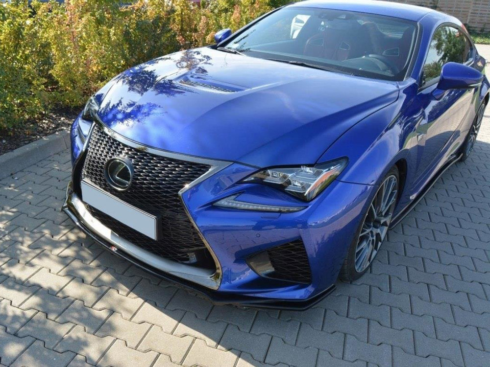 Front Splitter V.1 Lexus RC F (2014-2019) - Carbon Look - 2 