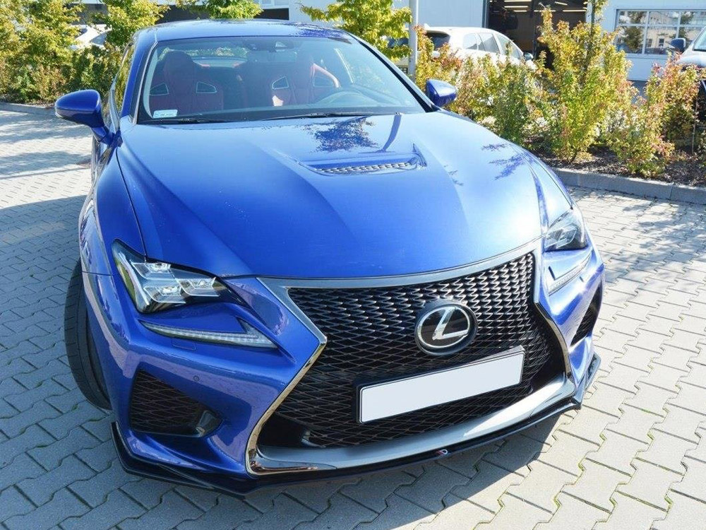 Front Splitter V.1 Lexus RC F (2014-2019) - Carbon Look - 5 