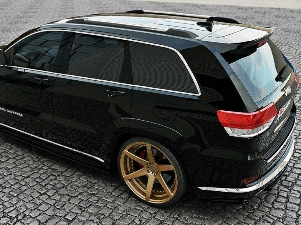 Spoiler CAP JEEP Grand Cherokee WK2 Summit Facelift - Textured - 2 