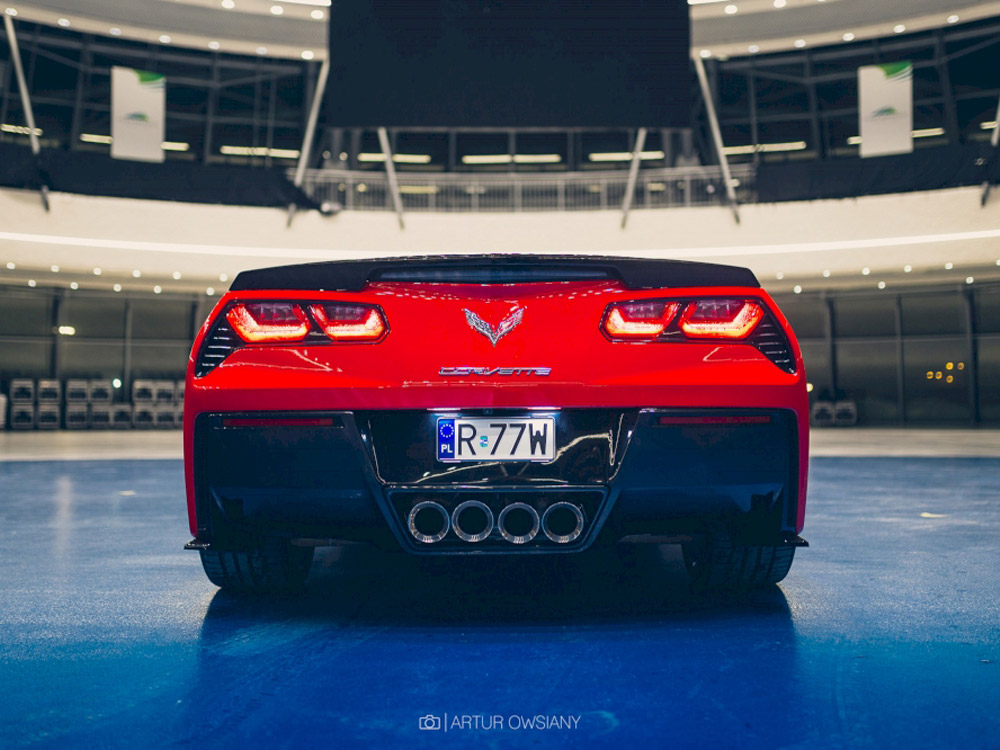 Rear Side Splitters V.1 Chevrolet Corvette C7 - 2 