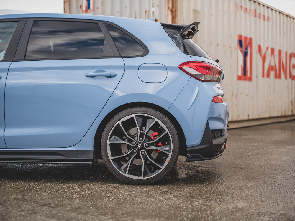 Rear Side Splitters V.3 Hyundai I30 N MK3 Hatchback (2017-2020) - 4 