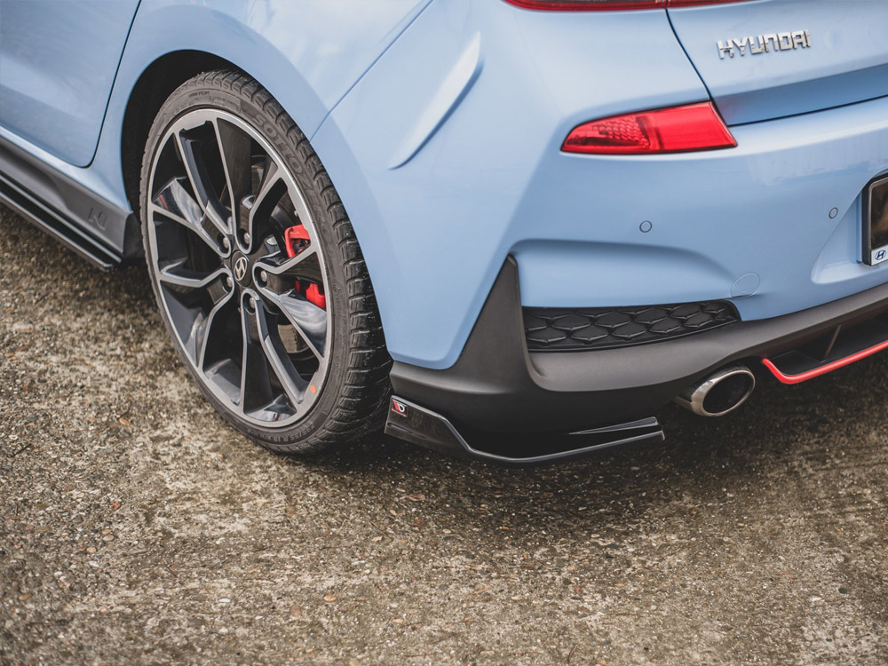 Rear Side Splitters V.3 Hyundai I30 N MK3 Hatchback (2017-2020) - 2 