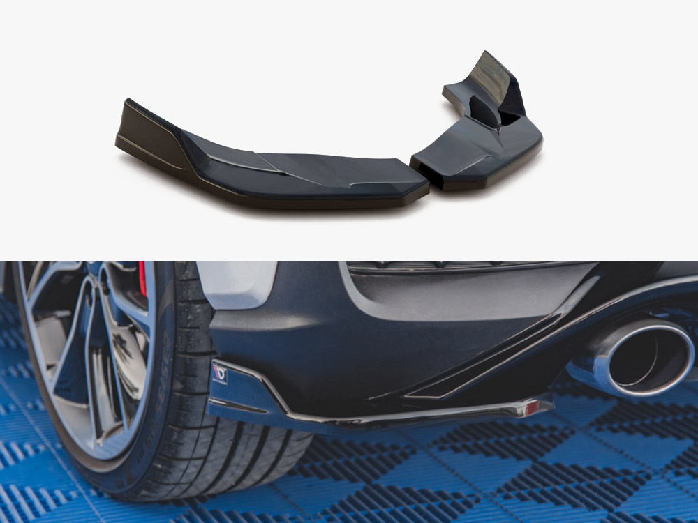 Rear Side Splitters V4 Hyundai I30 N MK3 Hatchback (2017-2020) - 1 
