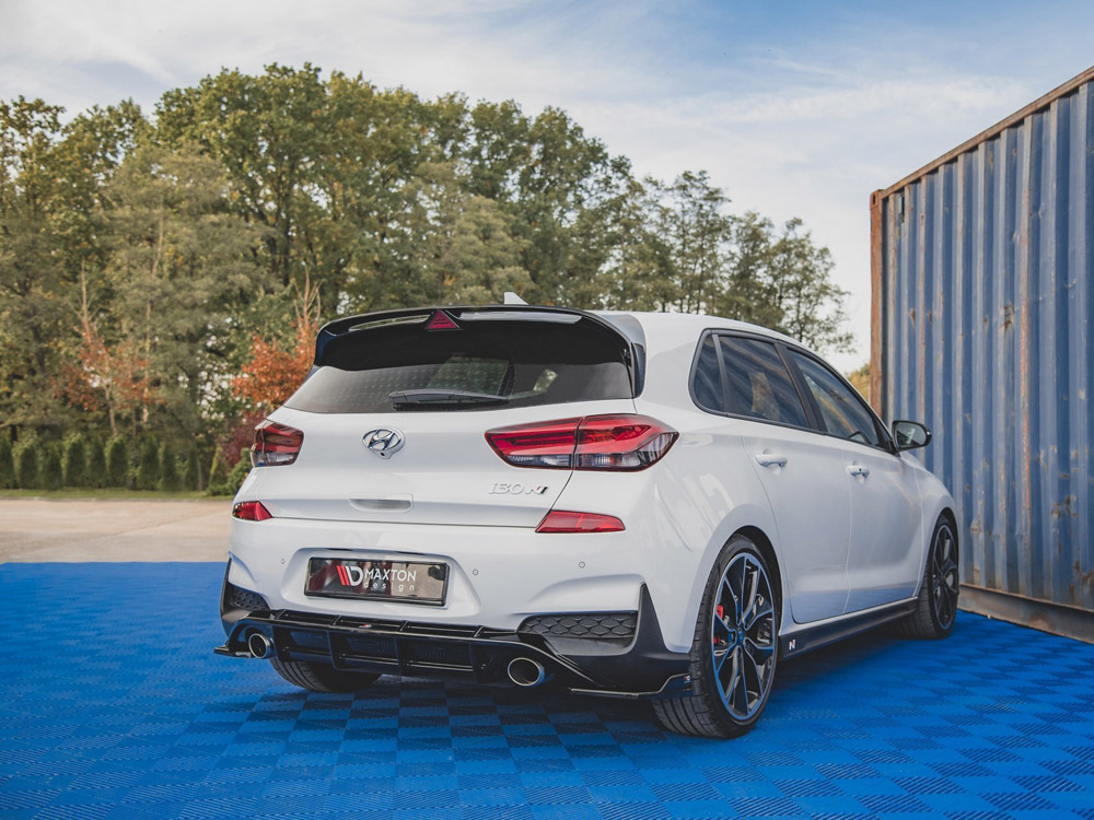 Rear Side Splitters V4 Hyundai I30 N MK3 Hatchback (2017-2020) - 2 