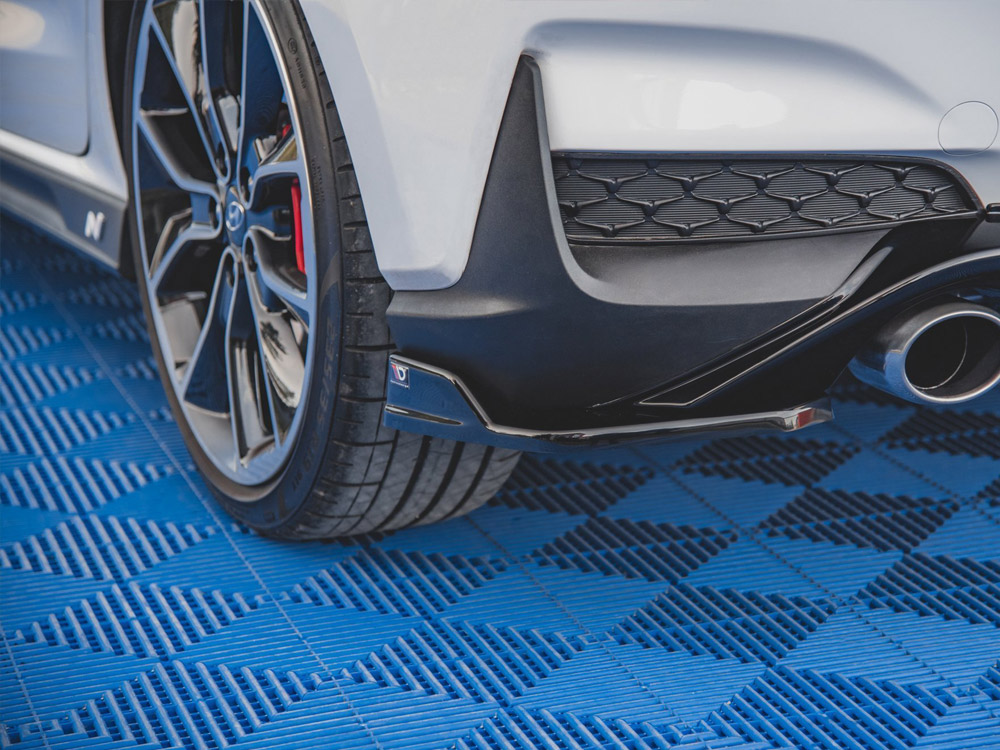 Rear Side Splitters V4 Hyundai I30 N MK3 Hatchback (2017-2020) - 4 