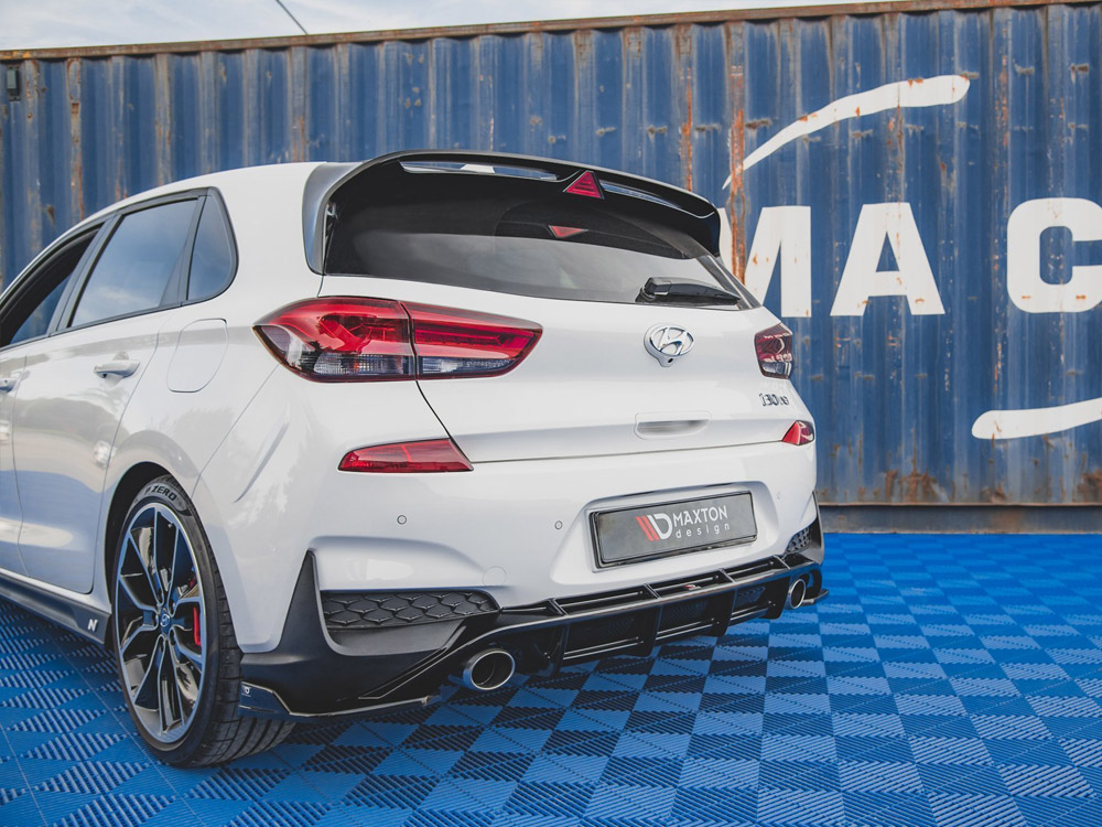Rear Side Splitters V4 Hyundai I30 N MK3 Hatchback (2017-2020) - 3 