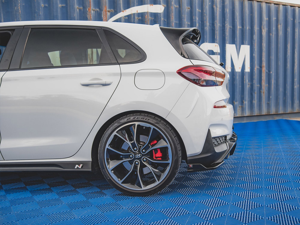 Rear Side Splitters V4 Hyundai I30 N MK3 Hatchback (2017-2020) - 5 