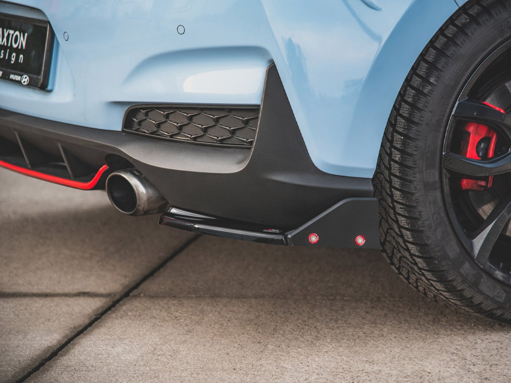 Rear Side Splitters V.6 + Flaps Hyundai I30 N Mk3 Hatchback - 4 