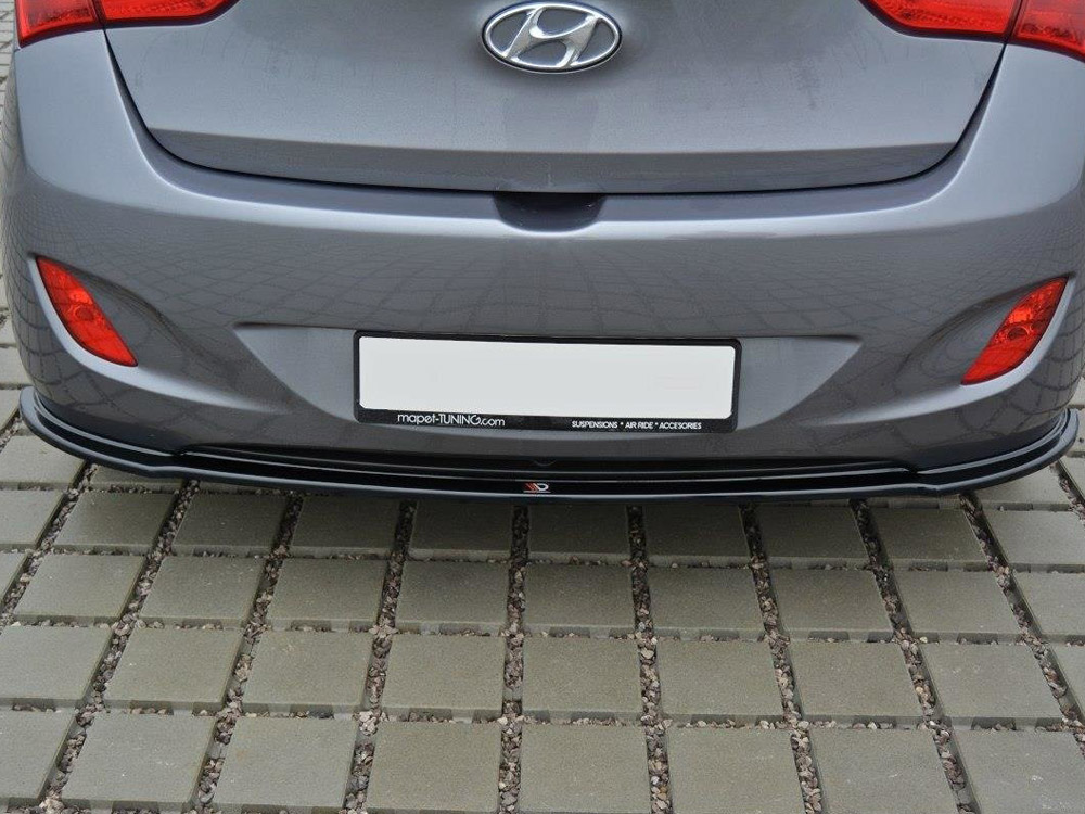 Central Rear Splitter Hyundai I30 Mk2 - 4 
