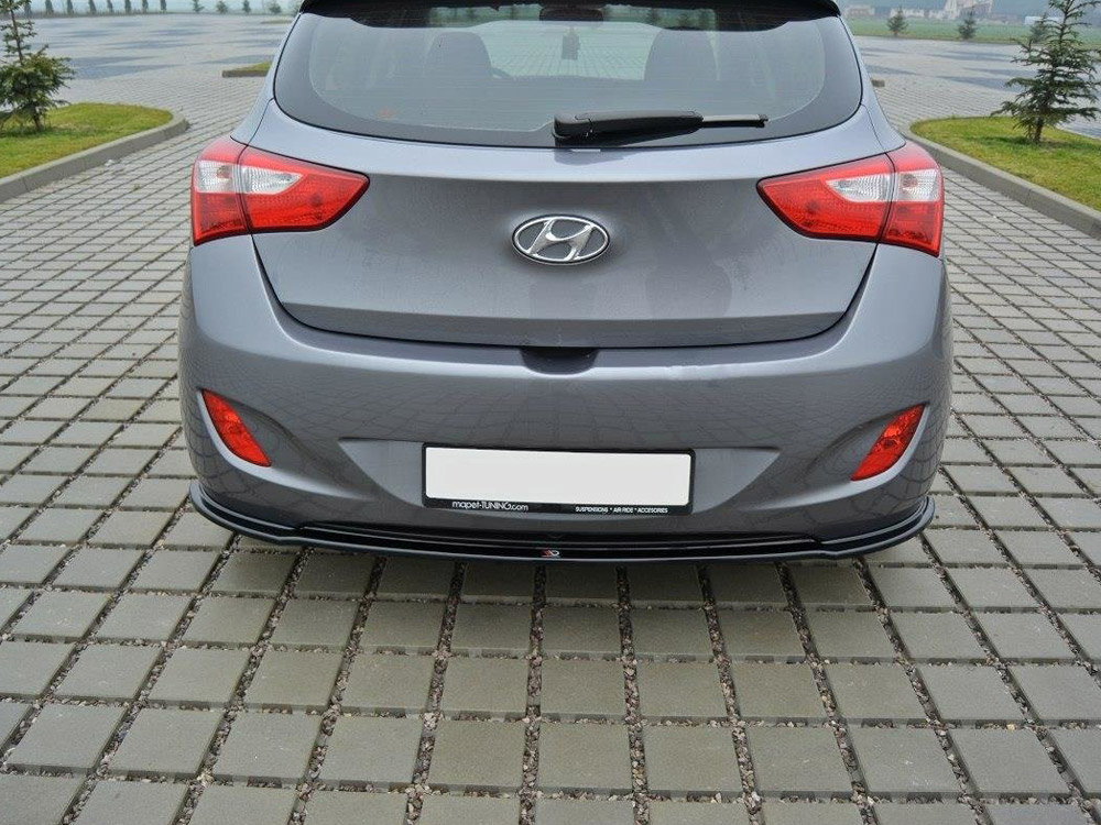 Central Rear Splitter Hyundai I30 Mk2 - 3 