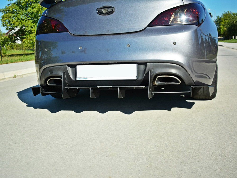 Rear Diffuser Hyundai Genesis MK1 Coupe  (2009-2012) - 1 