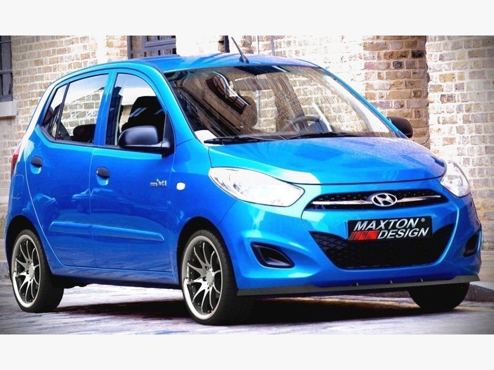 Front Splitter Hyundai I10 MK1 Facelift Model (2010-2013) - Carbon Look - 1 