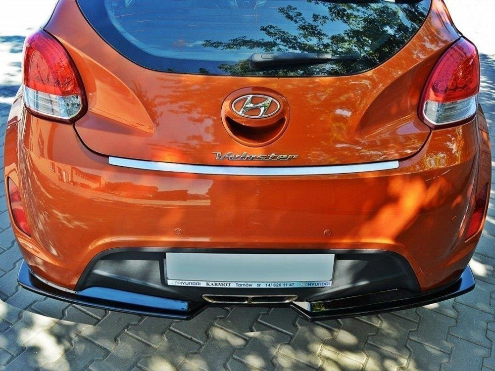 Rear Splitter Hyundai Veloster - 3 