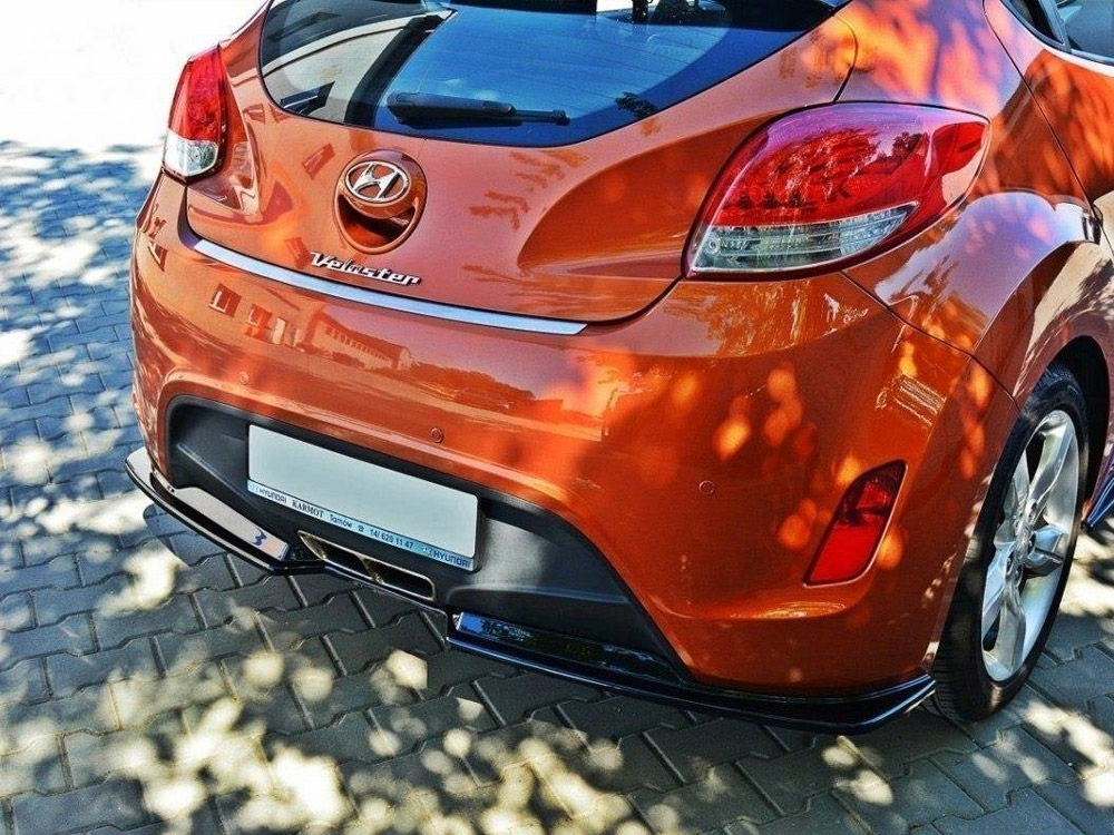 Rear Splitter Hyundai Veloster - 4 