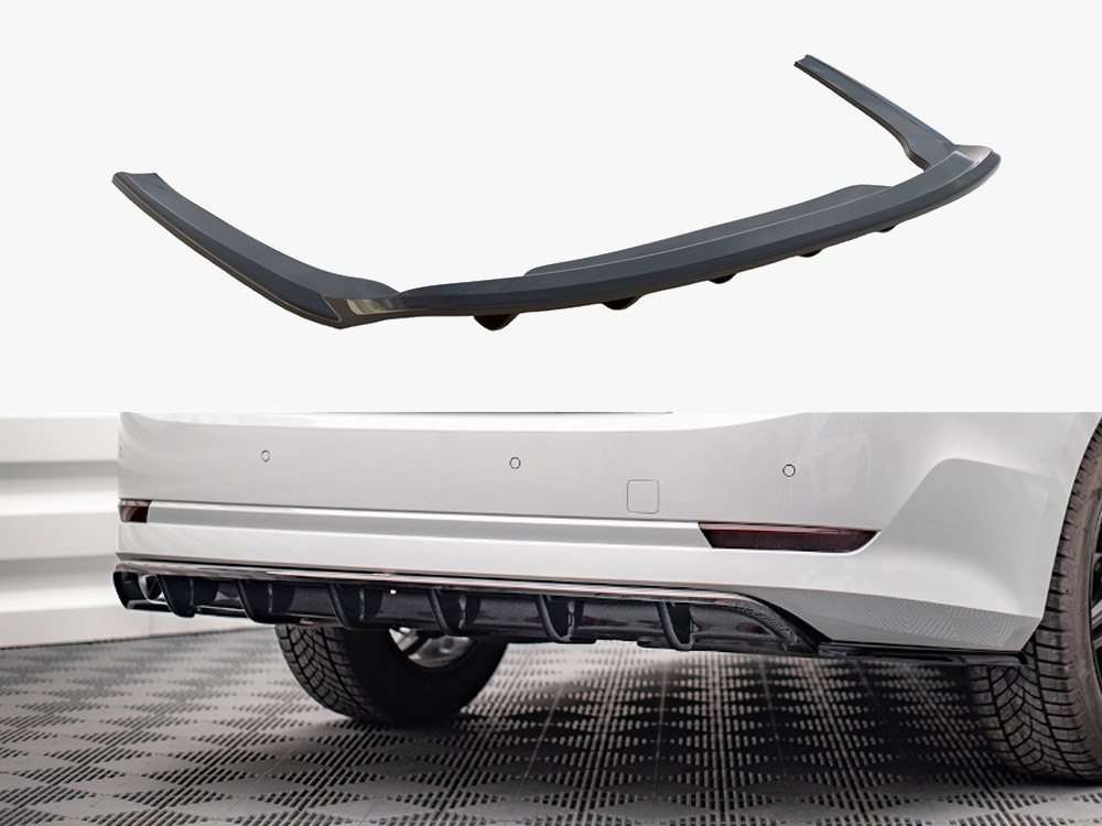 Rear Splitter (Vertical Bars) Skoda Octavia Mk4 - 1 