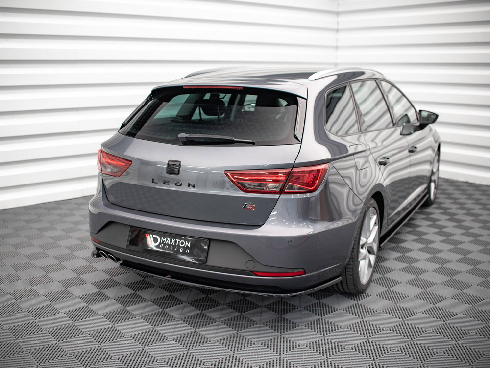 Rear Side Splitters V.1 Seat Leon FR Sportstourer Mk3 - 3 