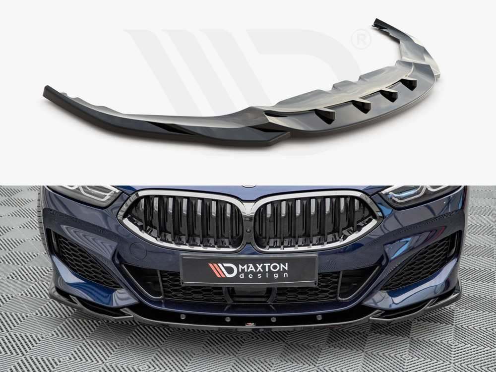 Front Splitter V.4 Bmw 8 Coupe M-pack G15 / 8 GRAN Coupe M-pack G16 (2018-) - 1 