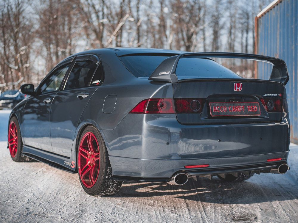 Rear Side Splitters V.2 Honda Accord Mk7 Type-S (2002-2007) - 2 