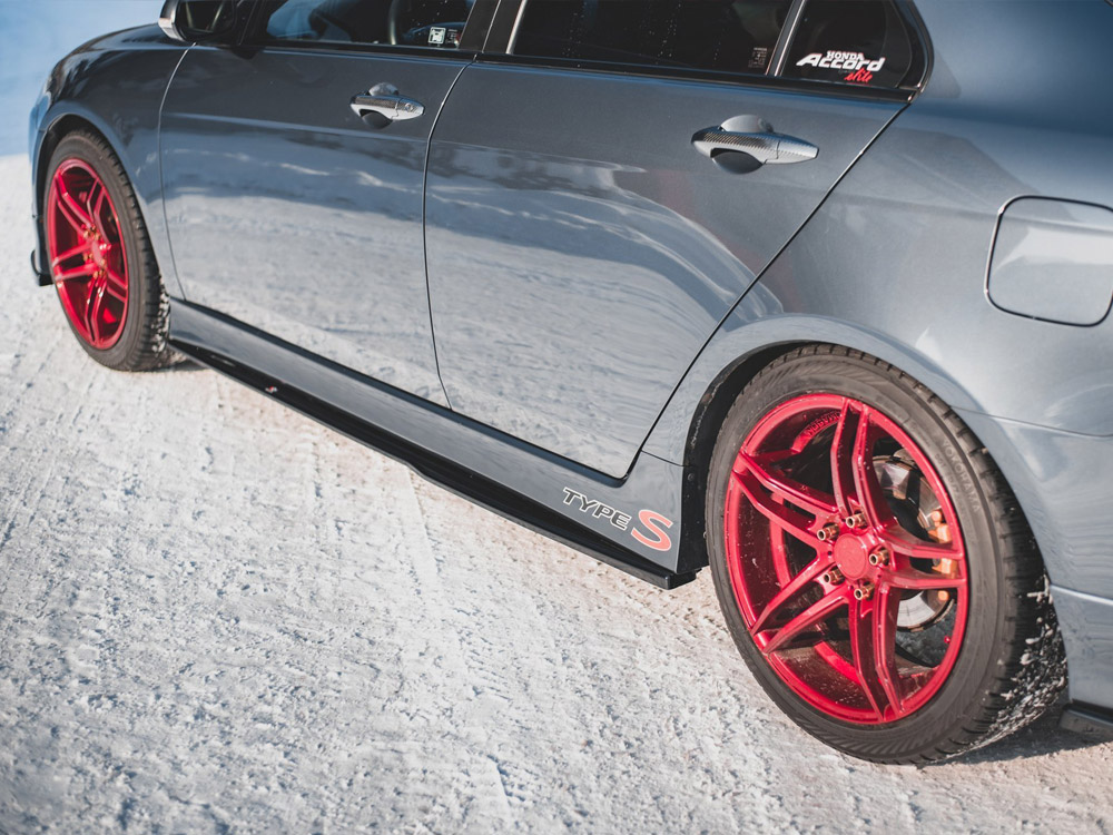 Side Skirts Diffusers V.2 Honda Accord MK7 Type-s (2002-2007) - 2 