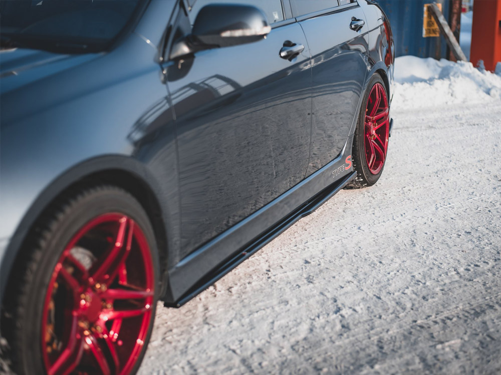 Side Skirts Diffusers V.2 Honda Accord MK7 Type-s (2002-2007) - 4 