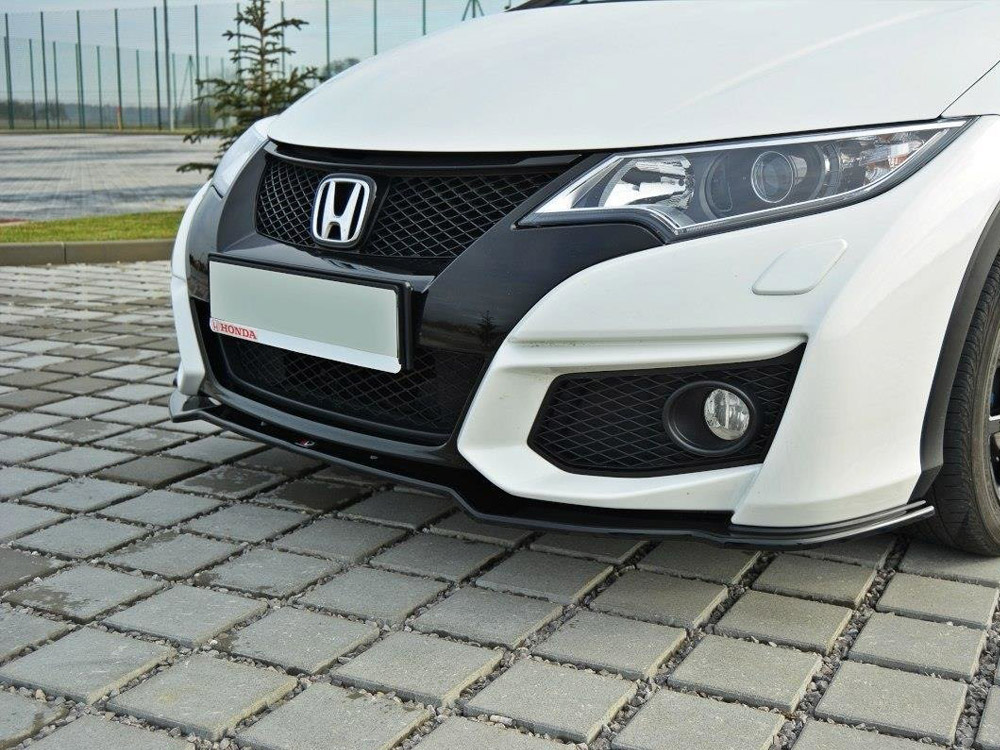 Front Splitter Honda Civic MK9 Facelift 2014-2017 - 3 