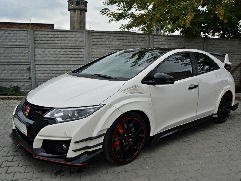 Canards Honda Civic IX Type R - 2 