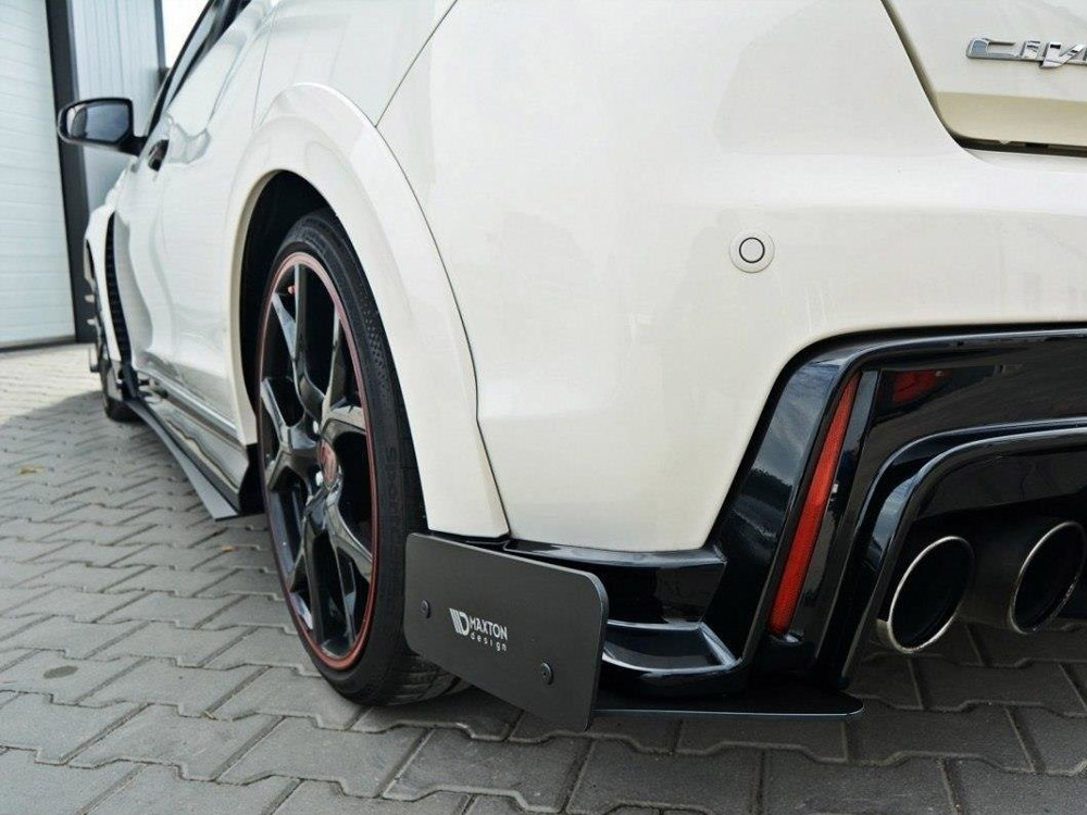 Racing Rear Side Splitters Honda Civic IX Type R - 3 