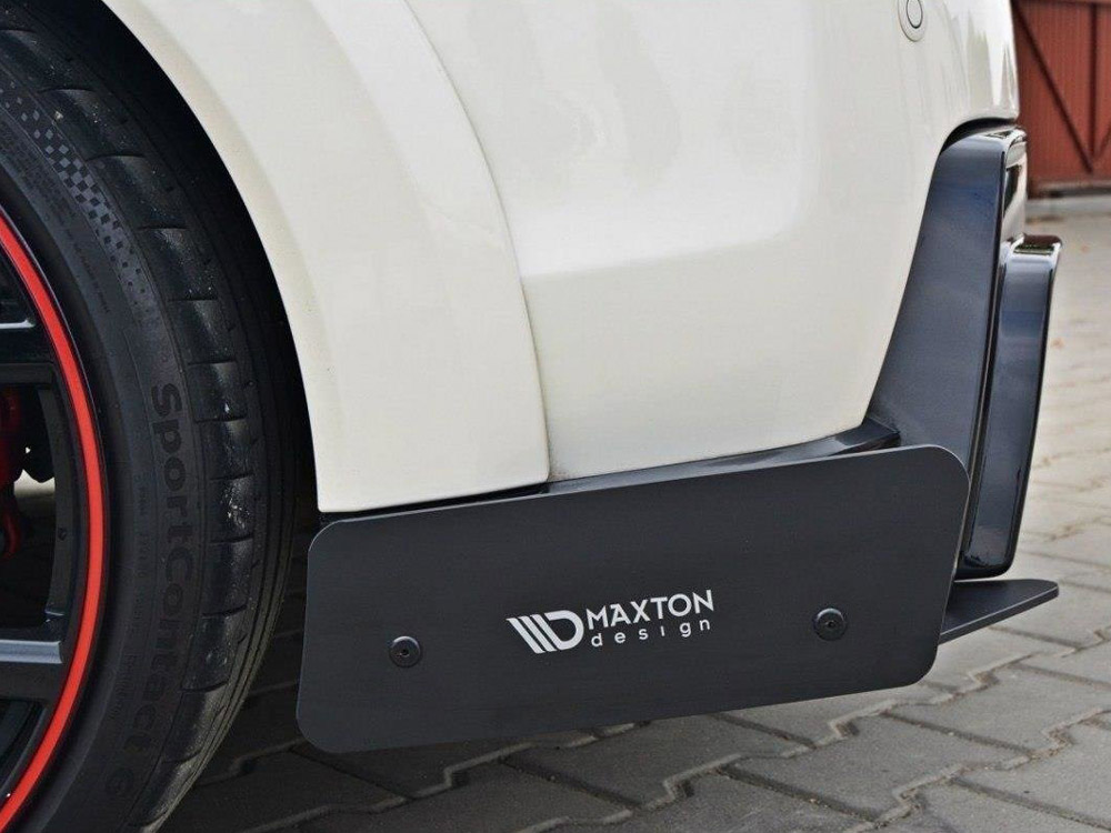 Racing Rear Side Splitters Honda Civic IX Type R - 4 