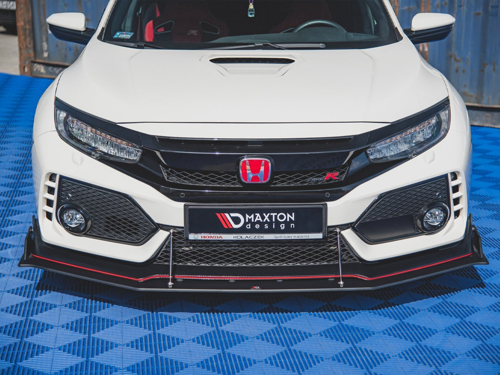 Street PRO Front Splitter Honda Civic X Type-R - 3 