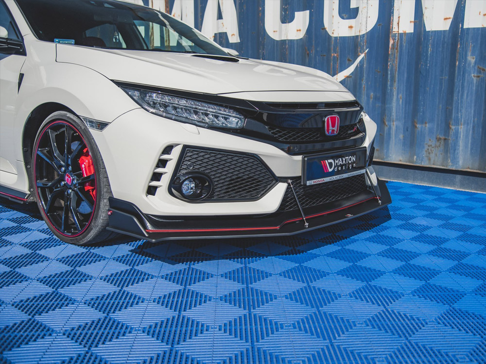 Street PRO Front Splitter Honda Civic X Type-R - 4 