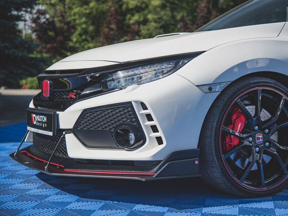 Street PRO Front Splitter Honda Civic X Type-R - 5 