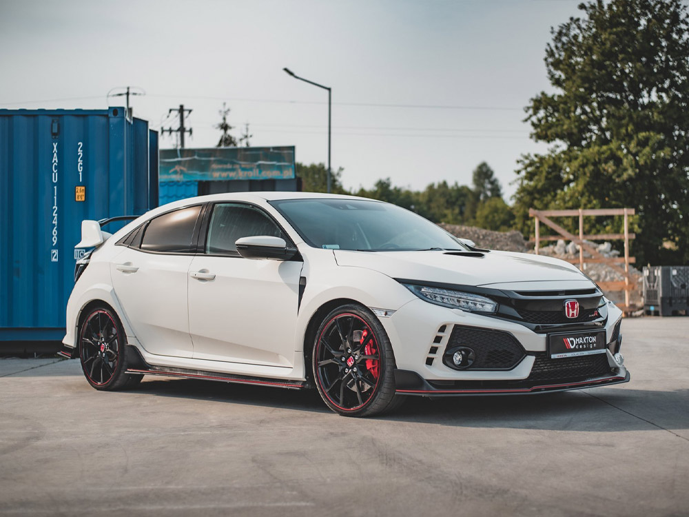 Street PRO Side Skirts Diffusers V.2 Honda Civic X Type-R - 2 