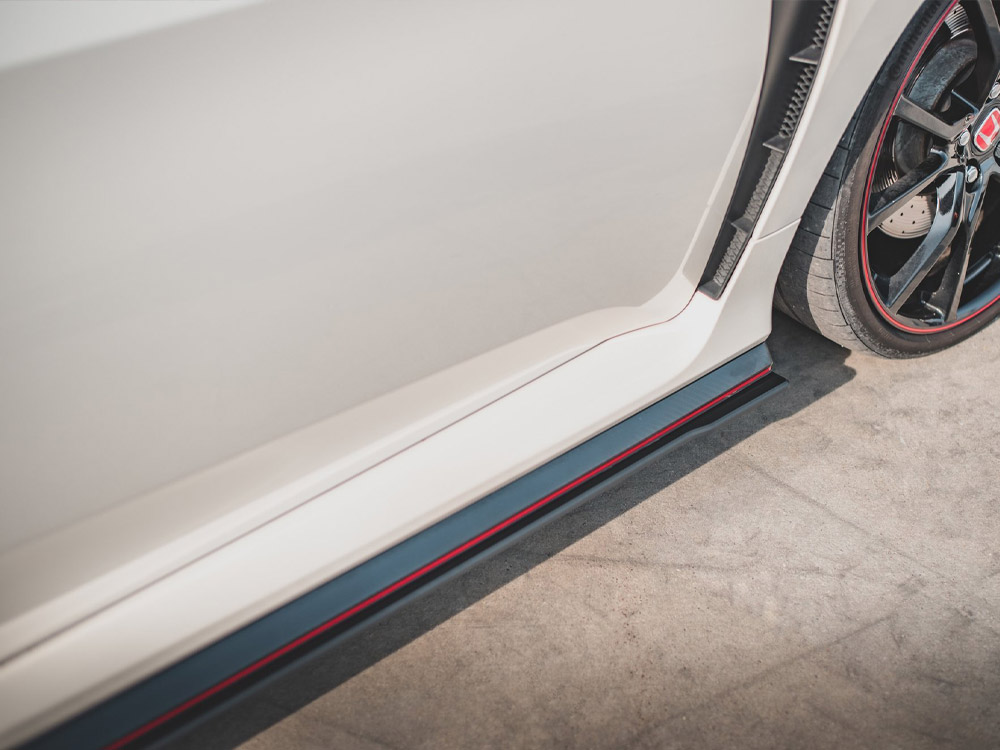 Street PRO Side Skirts Diffusers V.2 Honda Civic X Type-R - 4 