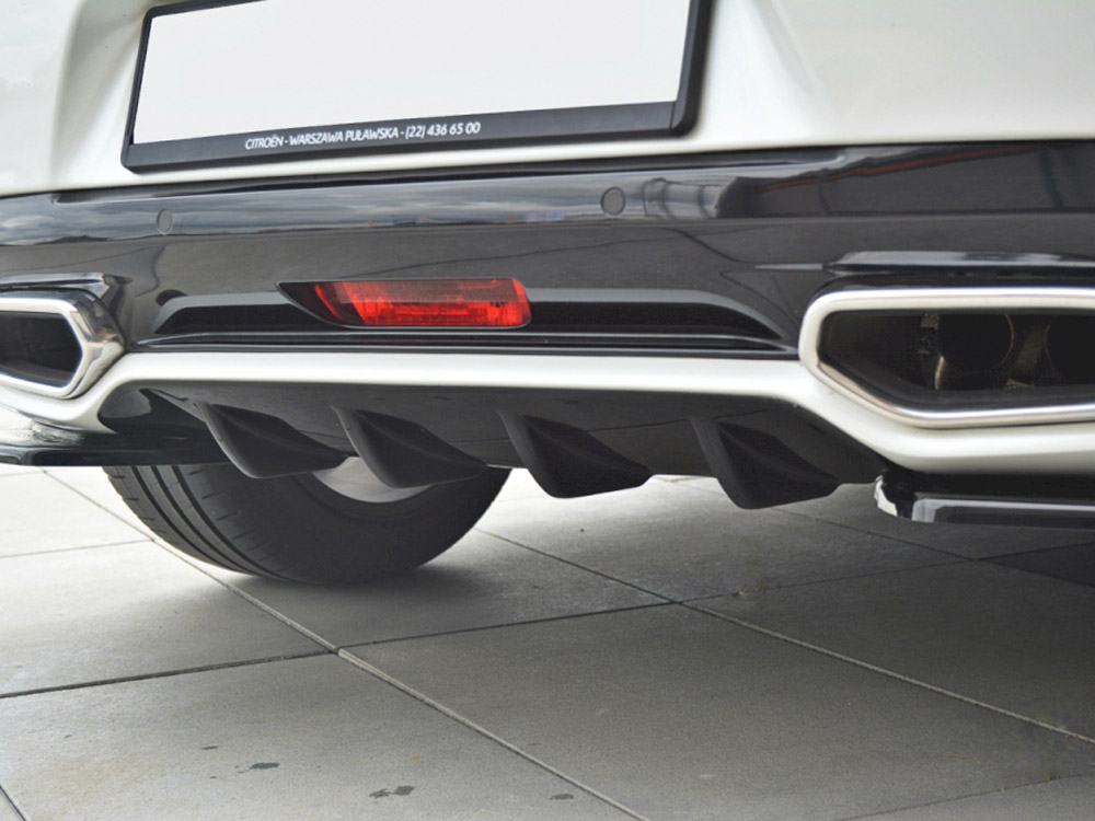 Rear Valance Citroen DS5 - Carbon Look - 2 