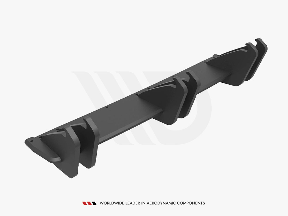 Street PRO Rear Diffuser VW Golf R MK7 (2013-2016) - 4 