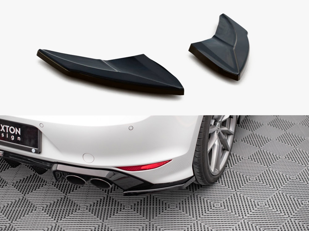 Rear Side Splitters V.4 VW Golf R Mk7 - 1 