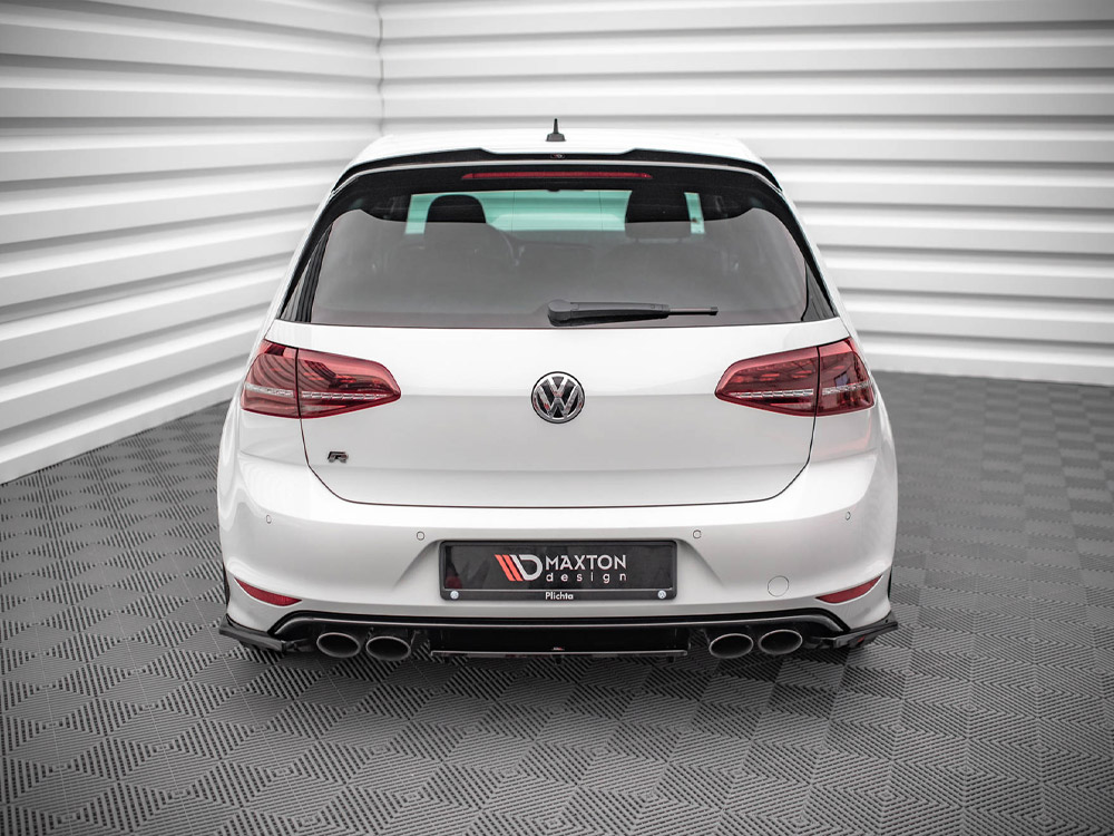Rear Side Splitters V.3 VW Golf R Mk7 - Carbon Look - 2 