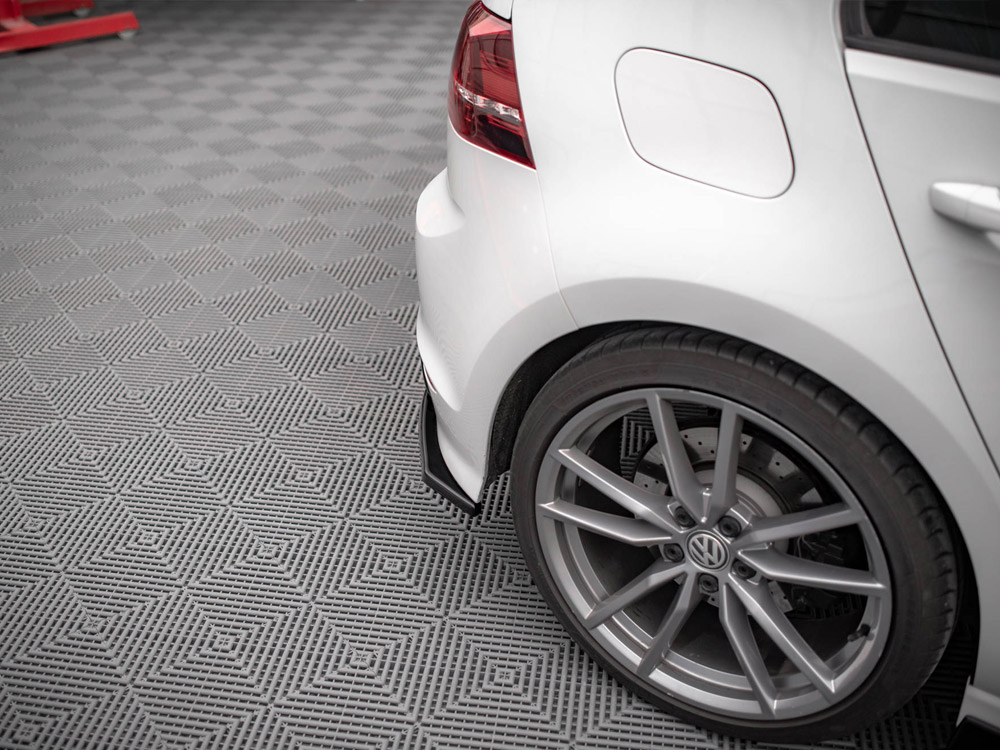 Rear Side Splitters V.3 VW Golf R Mk7 - Carbon Look - 4 