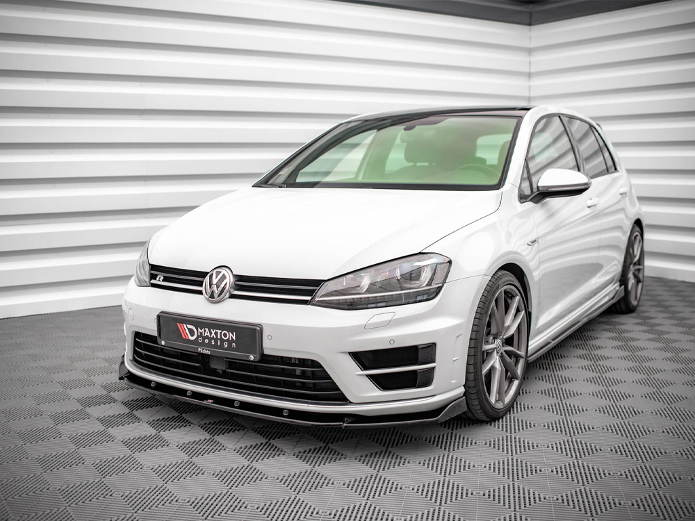 Front Splitter V.4 VW Golf R / R-Line Mk7 - 2 