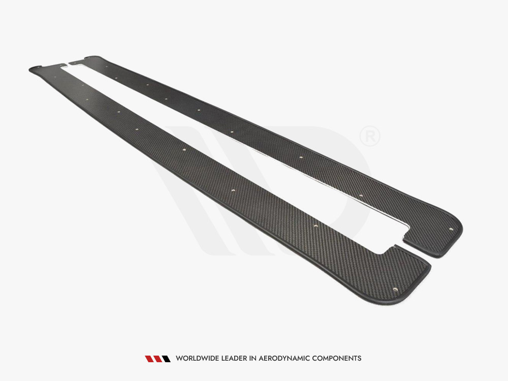 Racing Side Skirts Diffusers Ford Mustang GT Mk6 - 5 