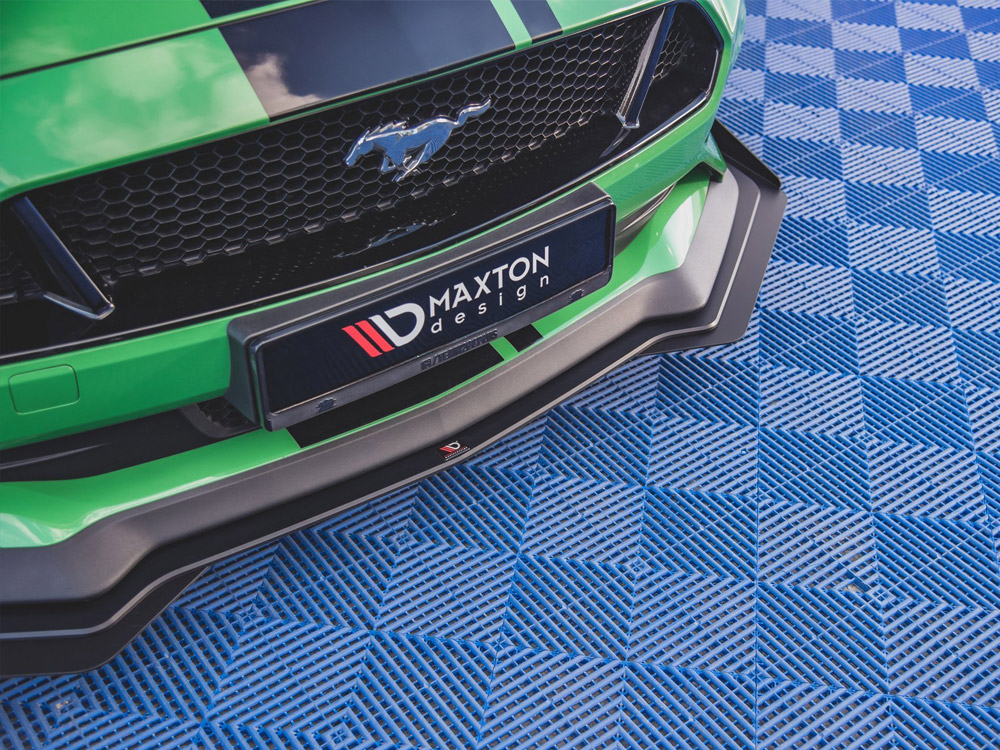 Street PRO Front Splitter V.1 + Flaps Ford Mustang GT Mk6 Facelift - 3 