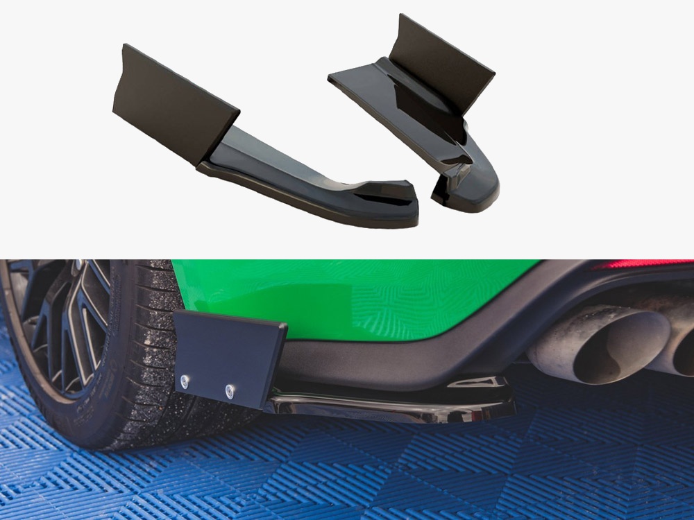 Rear Side Splitters V.1 + Flaps Ford Mustang GT Mk6 Facelift - 1 