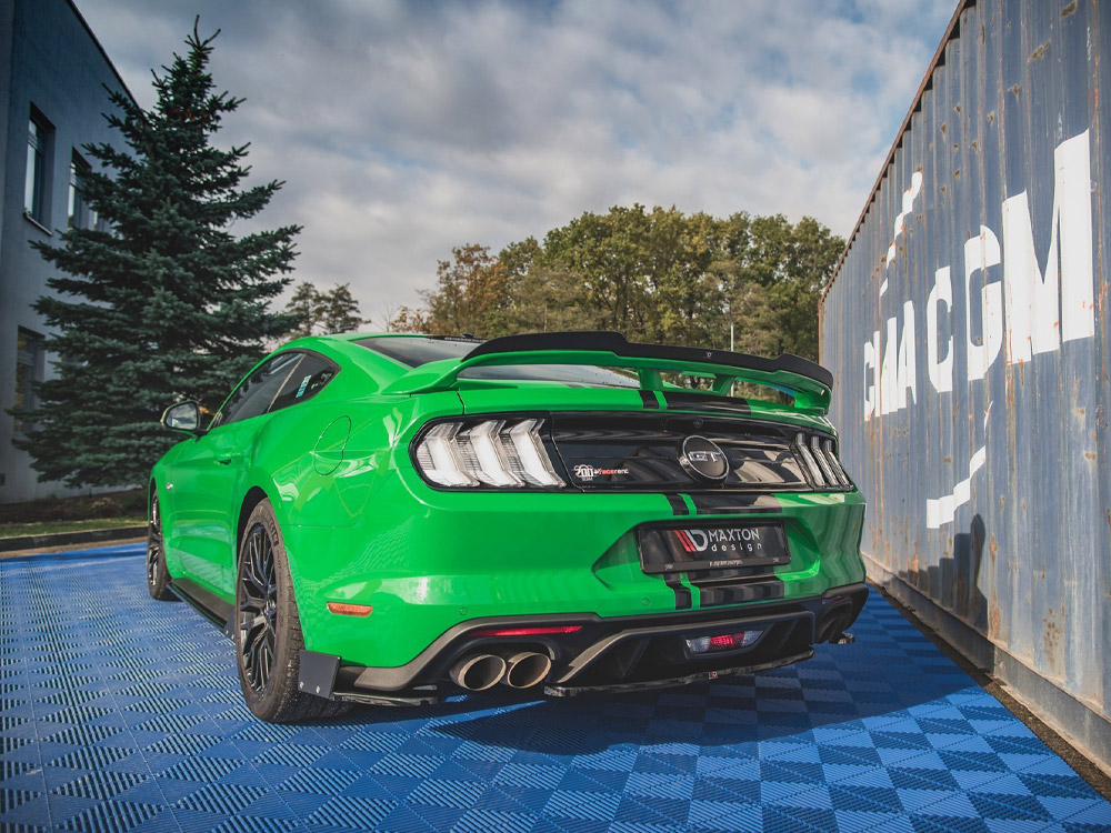 Rear Side Splitters V.1 + Flaps Ford Mustang GT Mk6 Facelift - 2 